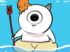 川尻こだま氏が手掛ける「鬼サザエトリ」がSteamで発売。小さなゴブリンが体をブン回し，海で獲物を獲る“素潜り貝採り2Dアクション”