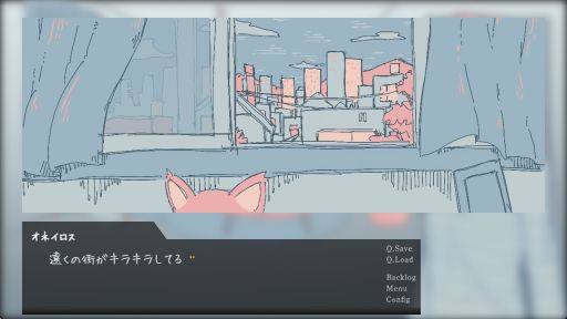 画像ギャラリー No.003のサムネイル画像 / 部屋に置かれているものに触れながら，眠るまでの時間を過ごす。短編ノベルゲーム「オピポピ」，各種フリーゲーム配信サイトで公開