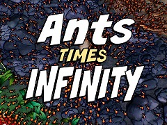 女王アリのフェロモンがコロニー拡大のポイント。アリの巣運営ストラテジー「アンツ × インフィニティ」，Steamストアページを公開