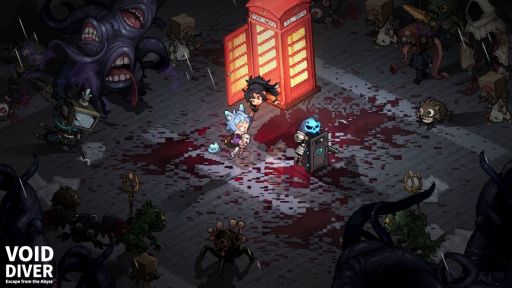 画像ギャラリー No.001のサムネイル画像 / 「VOID DIVER : アビスからの脱出」，デモ版のアップデートを実施。新プレイアブルキャラクターとして過酷な過去を持つ「レイヴン」を追加