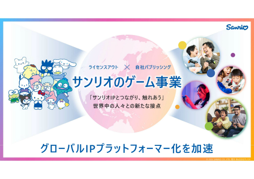 画像ギャラリー No.008のサムネイル画像 / サンリオがゲーム事業に参入。キャラクターと長く深く向き合うゲームで“夢中時間”の創出を目指すビジョンが語られた説明会をレポート