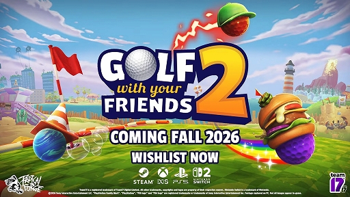 画像ギャラリー No.007のサムネイル画像 / 最大12人で遊べるハチャメチャゴルフゲーム「Golf With Your Friends 2」が2026年秋に発売決定