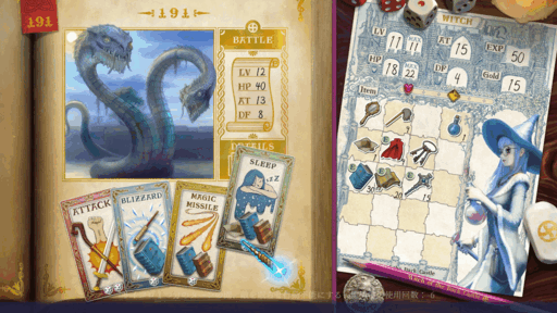 画像ギャラリー No.006のサムネイル画像 / ゲームブックをデジタルで再解釈。鉛筆＆サイコロの“手触り再現”にも注目なRPG「ヴェリタステイルズ：暗黒城の魔女」は2026年にPCで発売へ