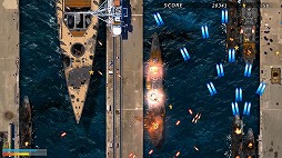 画像ギャラリー No.003のサムネイル画像 / 太平洋戦線を舞台にした縦スクロールSTGの続編「桜花ノ艦隊 1946」，2026年内にSteamでリリース。連合軍視点で日本艦隊に挑む