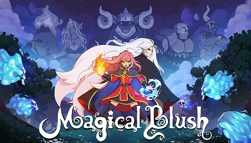 画像ギャラリー No.001のサムネイル画像 / 魔術師として崩壊した世界を旅する見下ろし視点のメトロイドヴァニア「Magical Blush」，配信開始