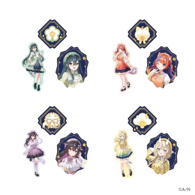 画像ギャラリー No.013のサムネイル画像 / にじさんじ「今宵、××と夢を見る。」デビュー1周年記念ミニライブ開催決定。1周年記念グッズが8月15日18時スタート