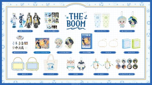 画像ギャラリー No.003のサムネイル画像 / にじさんじ「緋八マナ」と「伊波ライ」が夏をテーマにした衣装をまとうグッズ「THE BOOM」が8月20日発売