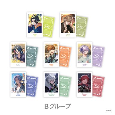 画像ギャラリー No.006のサムネイル画像 / 「にじさんじオフィシャルストア」設立6周年記念グッズが9月7日発売。30名のライバーがクリアファイルやチェキ風カードに