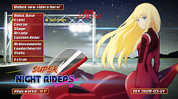 画像ギャラリー No.001のサムネイル画像 / 順位は関係なし，走った距離で勝負。80年代風アーケードレーシング「Super Night Riders S1」，Steamで正式リリース