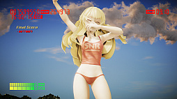 画像ギャラリー No.004のサムネイル画像 / 順位は関係なし，走った距離で勝負。80年代風アーケードレーシング「Super Night Riders S1」，Steamで正式リリース