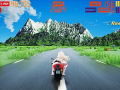 順位は関係なし，走った距離で勝負。80年代風アーケードレーシング「Super Night Riders S1」，Steamで正式リリース
