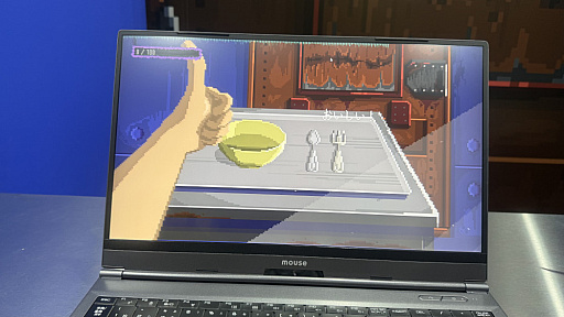 画像ギャラリー No.007のサムネイル画像 / とにかくヤバいお食事のゲーム「満腹脱獄計画」ひときわ個性を放つ独房風ブースで，開発者のじぃーま氏に話を聞いた［TGS2026］