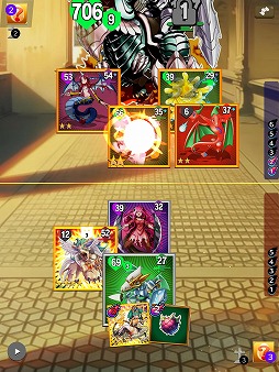 画像ギャラリー No.012のサムネイル画像 / TCGとRPGを融合したスマホ向け新作「モンバト：モンスターカードバトル」，正式サービスを開始。モンスターを集めて巨竜に挑め