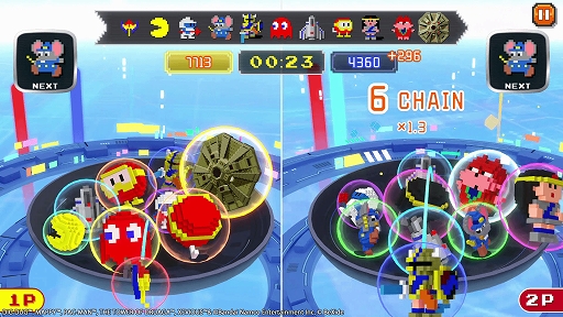 画像ギャラリー No.002のサムネイル画像 / 「NAMCO LEGENDARY Mountains」，対戦機能を追加するVer1.2.0を本日配信。スコアアタックとボクセルレースの2モードを実装