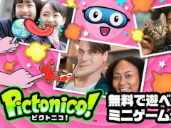 プレイヤーの写真がゲームになる「Pictonico!(ピクトニコ!)」,無料で遊べるゲームを9月15日までの期間限定で10個に増量