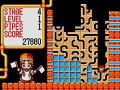 「ゴルビーのパイプライン大作戦（MSX2版）」，プロジェクトEGGで配信開始。パイプブロックを組み合わせてラインを作る落ちものパズル