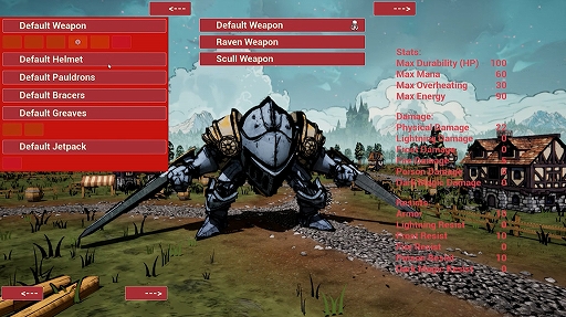 画像ギャラリー No.004のサムネイル画像 / 巨大ロボでファンタジーの魔獣と戦うアクションRPG「Mecha Legends」，カスタマイズ要素やAI戦闘を紹介する最新映像を公開