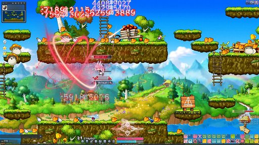 画像ギャラリー No.002のサムネイル画像 / 「メイプルストーリー」うさ耳剣士の新職業,緋眼の旅人「レン」を実装! 始めるなら一気に育成できる今がお得【PR】