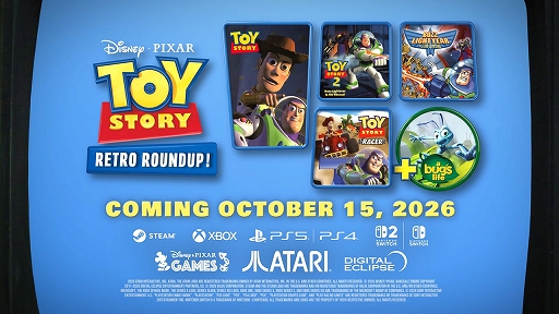 画像ギャラリー No.008のサムネイル画像 / トイ・ストーリーのゲームを1つにまとめた「Toy Story: Retro Roundup!」と，「Toy Story 3 Complete Edition」が10月15日に発売決定