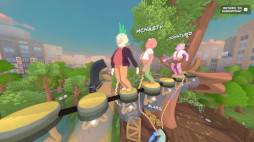 画像ギャラリー No.005のサムネイル画像 / 友情が試される協力型アクション「Friendly Steps」，Steamでリリース。ロープで互いの身体をつなぎ，最大4人の酔っ払いたちが帰宅を目指す