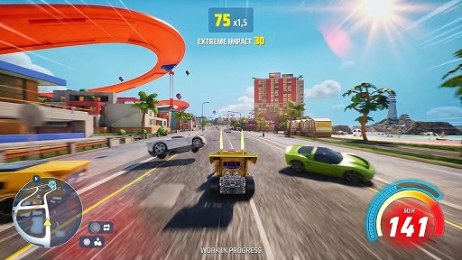 画像ギャラリー No.004のサムネイル画像 / 「HOT WHEELS Infinite Rush」，さまざまなチャレンジに合わせて乗り換えられる4種の車両を紹介する最新トレイラーを公開