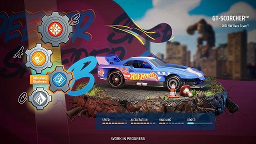 画像ギャラリー No.005のサムネイル画像 / 「HOT WHEELS Infinite Rush」，さまざまなチャレンジに合わせて乗り換えられる4種の車両を紹介する最新トレイラーを公開