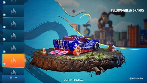 画像ギャラリー No.006のサムネイル画像 / 「HOT WHEELS Infinite Rush」，さまざまなチャレンジに合わせて乗り換えられる4種の車両を紹介する最新トレイラーを公開