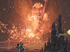 「モンスターハンターワイルズ：アセンダンス」TGS2026出展バージョンを先行プレイ。新装備「ブーストブレイサー」を駆使し，噴衝鳥アラケータと炎王龍テオ・テスカトルに挑む