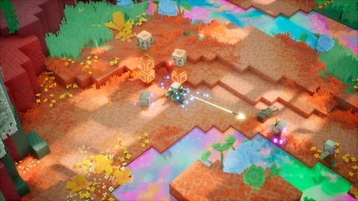 画像ギャラリー No.004のサムネイル画像 / 9月29日発売の「Minecraft Dungeons II」を開発陣と体験。約15年ぶりに登場する新ディメンション「シフト」（Sift）を4人協力プレイで飛び回ってきた