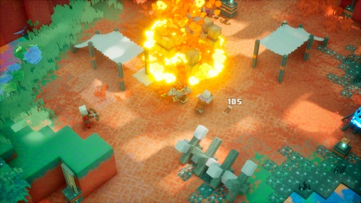 画像ギャラリー No.005のサムネイル画像 / 9月29日発売の「Minecraft Dungeons II」を開発陣と体験。約15年ぶりに登場する新ディメンション「シフト」（Sift）を4人協力プレイで飛び回ってきた