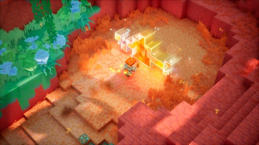 画像ギャラリー No.006のサムネイル画像 / 9月29日発売の「Minecraft Dungeons II」を開発陣と体験。約15年ぶりに登場する新ディメンション「シフト」（Sift）を4人協力プレイで飛び回ってきた