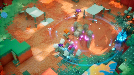 画像ギャラリー No.007のサムネイル画像 / 9月29日発売の「Minecraft Dungeons II」を開発陣と体験。約15年ぶりに登場する新ディメンション「シフト」（Sift）を4人協力プレイで飛び回ってきた