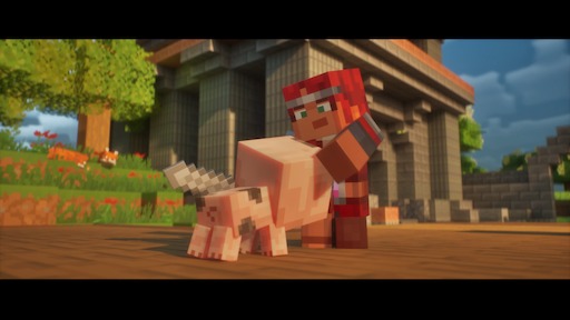 画像ギャラリー No.019のサムネイル画像 / 9月29日発売の「Minecraft Dungeons II」を開発陣と体験。約15年ぶりに登場する新ディメンション「シフト」（Sift）を4人協力プレイで飛び回ってきた