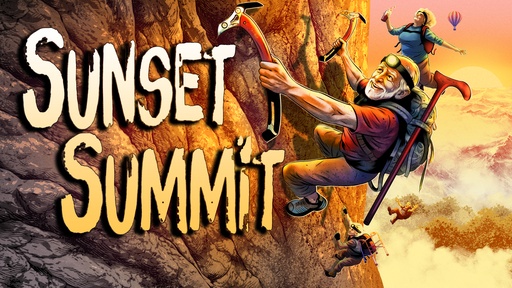 画像ギャラリー No.001のサムネイル画像 / 最大8人の協力プレイに対応した登山アクション「Sunset Summit」，Steamでリリース。おじいちゃんとおばあちゃんが日没までに頂上を目指す