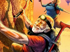 最大8人の協力プレイに対応した登山アクション「Sunset Summit」，Steamでリリース。おじいちゃんとおばあちゃんが日没までに頂上を目指す