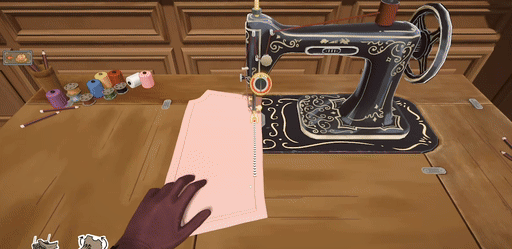 画像ギャラリー No.002のサムネイル画像 / ドレスメーカーとなってヴィンテージ調の衣装を仕立てていく。ゆるく遊べるクラフトシム「Dressmaker」，2026年9月発売予定