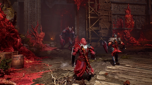 画像ギャラリー No.002のサムネイル画像 / 協力プレイも可能なダークゴシックACT「Crimson Moon」，本日リリース。人間と天使の混血種として，地獄の脅威と戦え