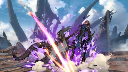 画像ギャラリー No.012のサムネイル画像 / ［プレイレポ］「GBVSR」に参戦するイドを先行体験。大剣と竜人化を使い分けるスタンダードタイプ。Switch2版の感触も良好