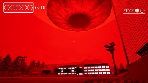 画像ギャラリー No.005のサムネイル画像 / 日本の高校野球部で球を拾う「球ひろいSimulator」，ストアページを公開。かつての抑圧や理不尽さを，実体験をもとに描く“心理的ホラー”