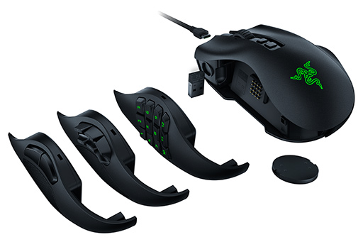 画像ギャラリー No.003のサムネイル画像 / Razer，左サイドパネルを交換できる多ボタンマウス「Naga V2 Pro」を11月18日国内発売。ノートPC「Blade 14」のピンクモデルも登場