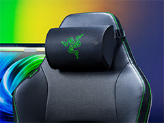 椅子のヘッドレストに取り付けるコンパクトなワイヤレススピーカー「Clio X」がRazerから登場