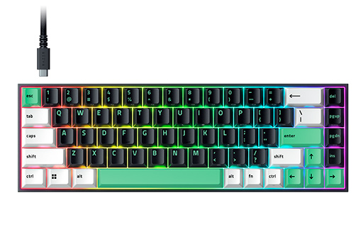 画像ギャラリー No.003のサムネイル画像 / Razerからキースイッチを交換できるメカニカルキーボード「Reclusa X Mini 65％」が発売に
