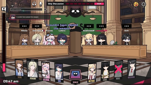 画像ギャラリー No.002のサムネイル画像 / 協力と裏切りが交錯する人狼系推理ゲーム「Deadly Trick」，7月14日にSteamで早期アクセス開始
