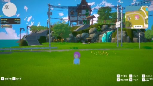 画像ギャラリー No.002のサムネイル画像 / 日本の田舎町を舞台にした経営SLG「復興しよう！温泉町」，新たな体験版をSteamで配信開始。水田も活用できるように