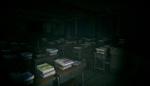 画像ギャラリー No.009のサムネイル画像 / 真夜中の学校をさまよい，違和感を見抜いて脱出を目指す。異変探し系心理ホラーADV「Midnight Class」，2026年第3四半期に発売