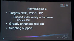 GDC 2011NGPγȯˤбSCEκǿ२󥸥PhyreEngine 3.0