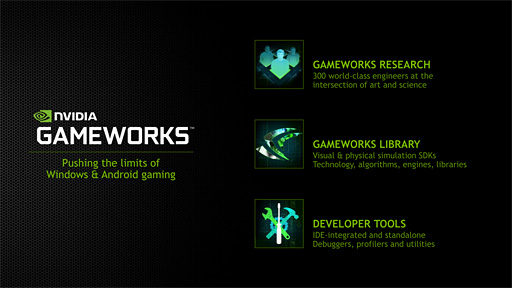 NVIDIA೫ȯԤΤγȯѻٱ֥ɡGameWorksפȯɽ