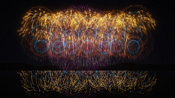 画像ギャラリー No.003のサムネイル画像 / 花火大会制作シミュレーション「BURST NOIR - Fireworks Simulator」，9月初旬にSteamで発売。タイムライン上で花火を自由に配置