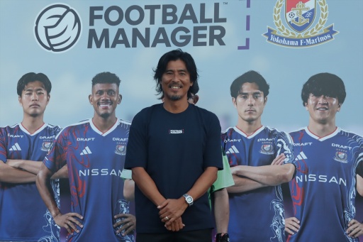 画像ギャラリー No.002のサムネイル画像 / 「Football Manager 27」特設ブースがMUFGスタジアムに登場。元日本代表の中澤佑二さんが，選手をその気にさせる監督の共通点を語った