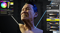 画像ギャラリー No.002のサムネイル画像 / 初心者から上級者までのアーティスト向け，人間の顔や頭部を描く際のリファレンスツール「HAELE 3D - Portrait Studio Pro」，2026年9月23日にリリース予定